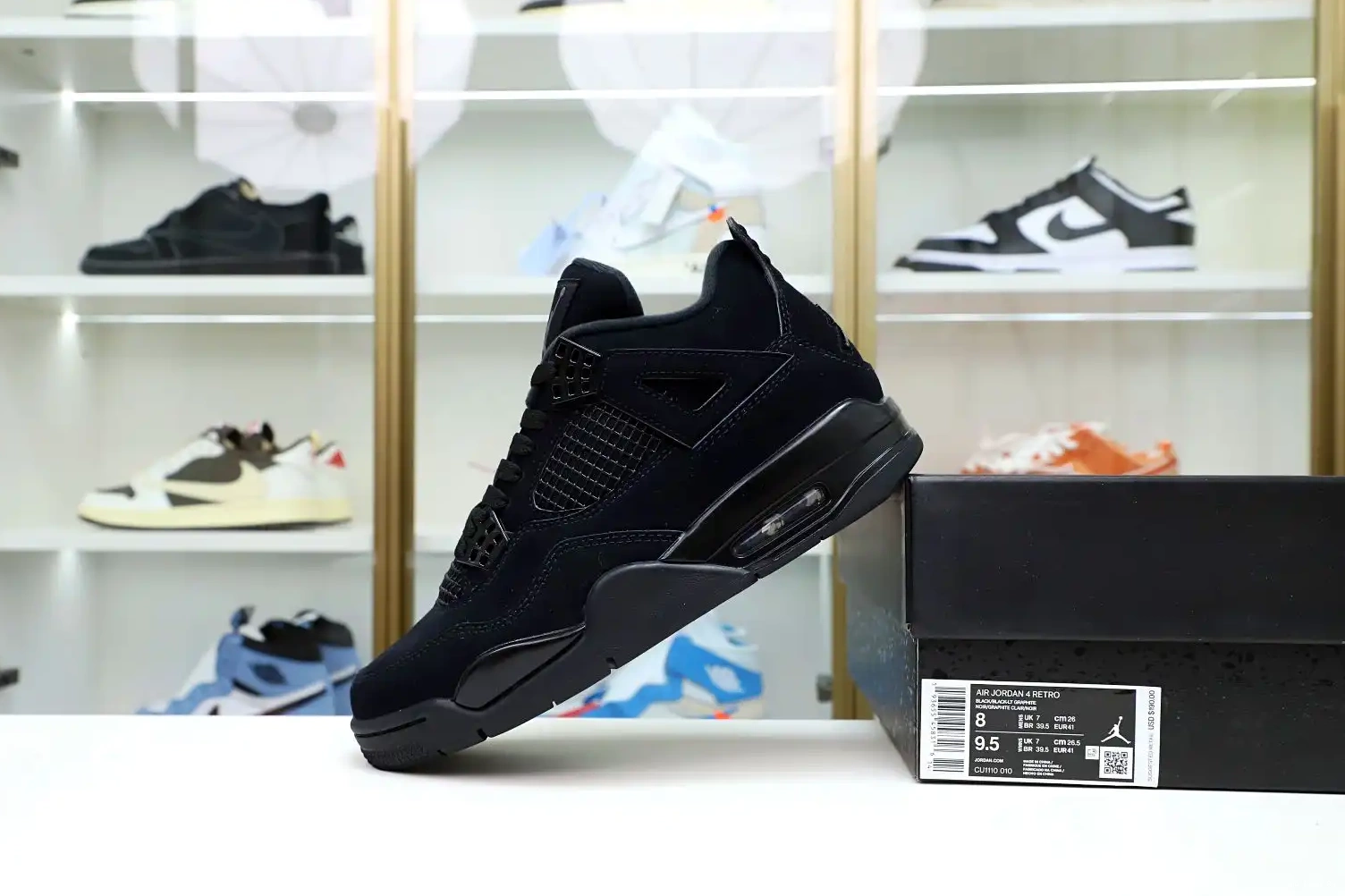 CAT' AIR 2020 JORDAN RETRO Kimikick 'BLACK 4 0710